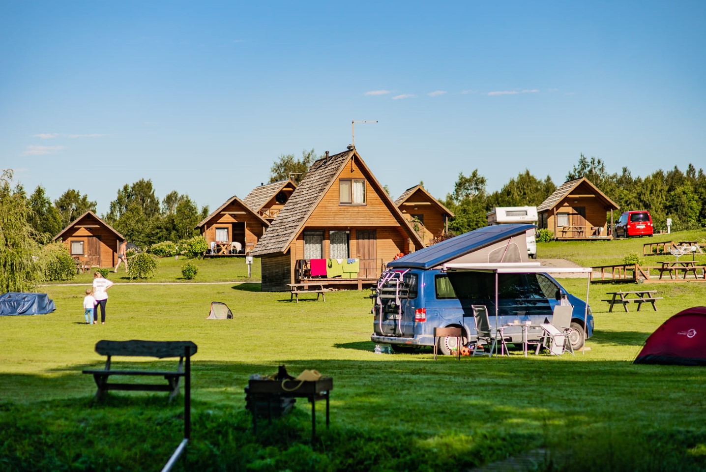 Cesis, Apaļkalns Camping