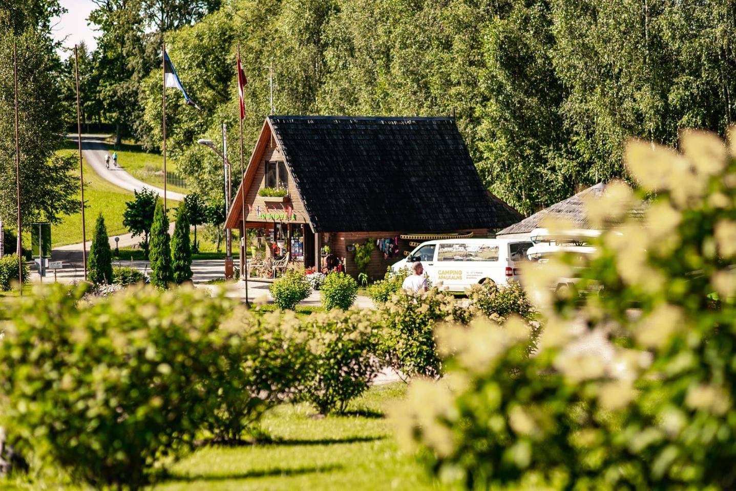 Cesis, Apaļkalns Camping