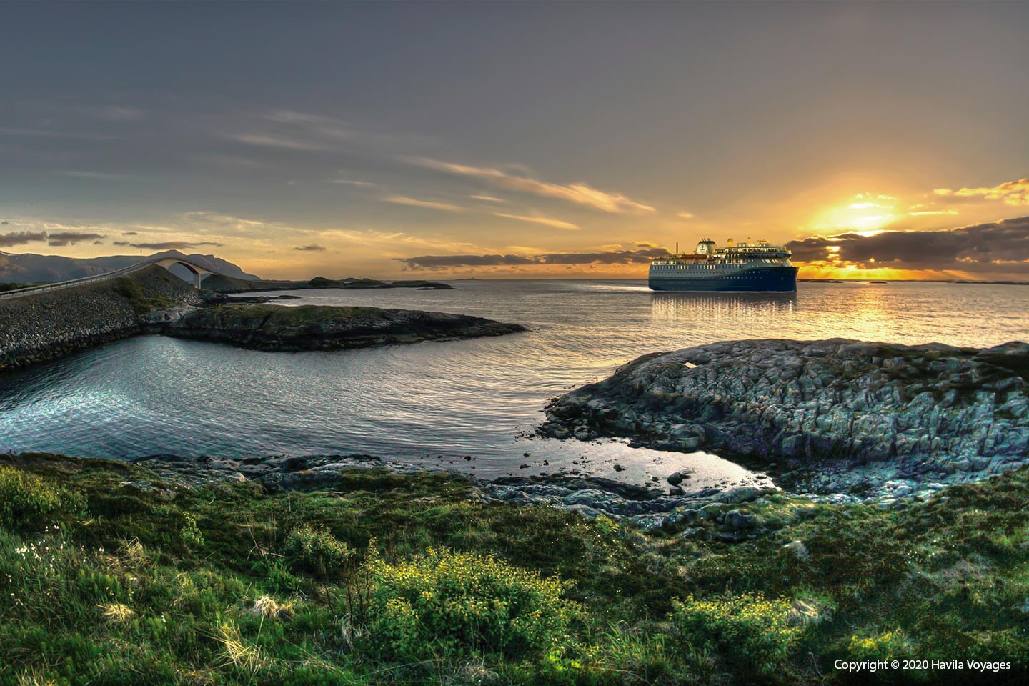 Afbeelding van Atlantic Ocean Road Havila Voyages