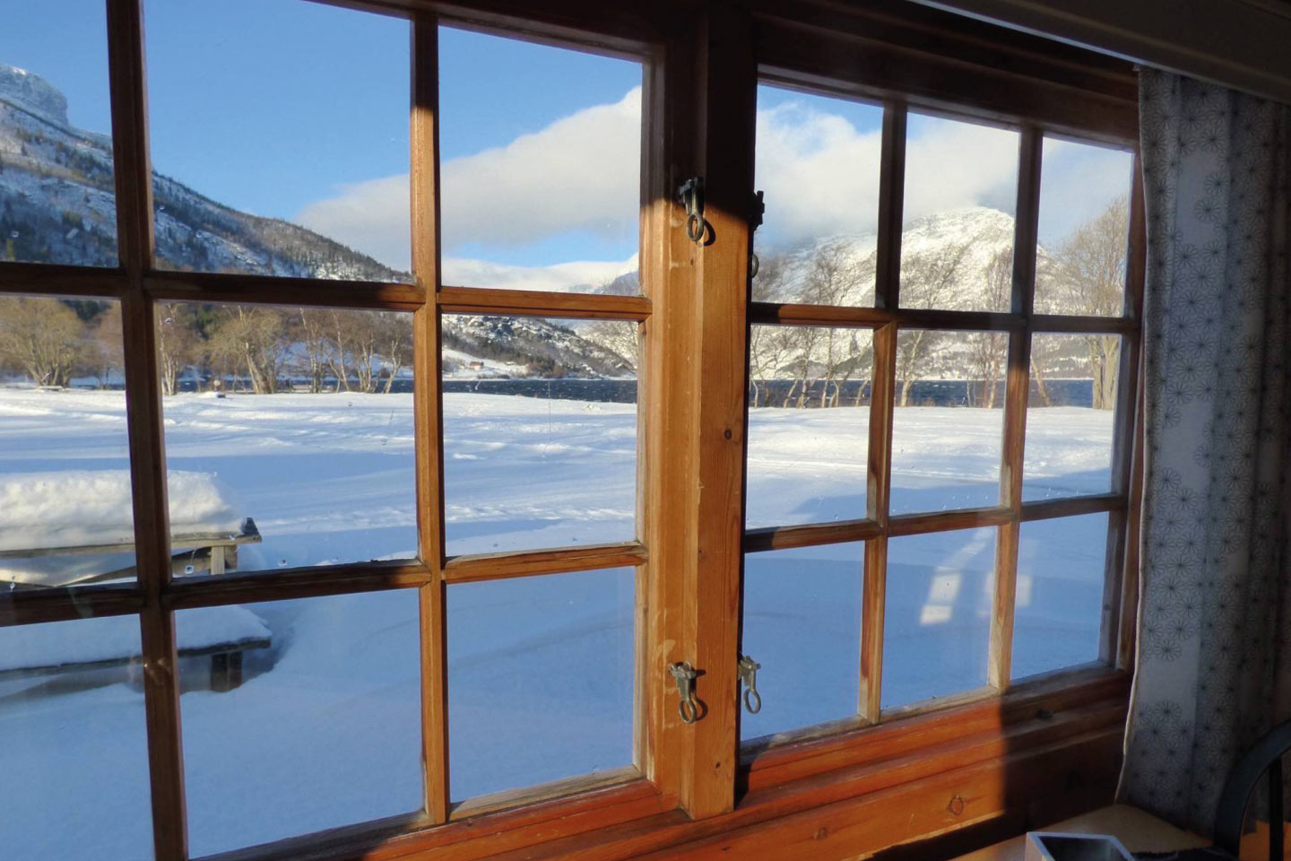 Vang I Valdres, Bøflaten Camping kampeerhut