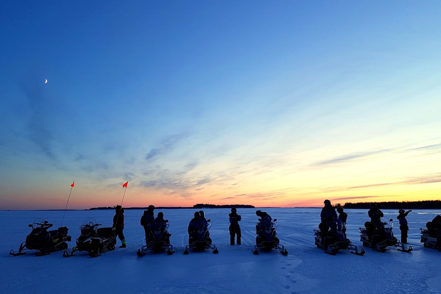 Sneeuwscootertocht Luleå