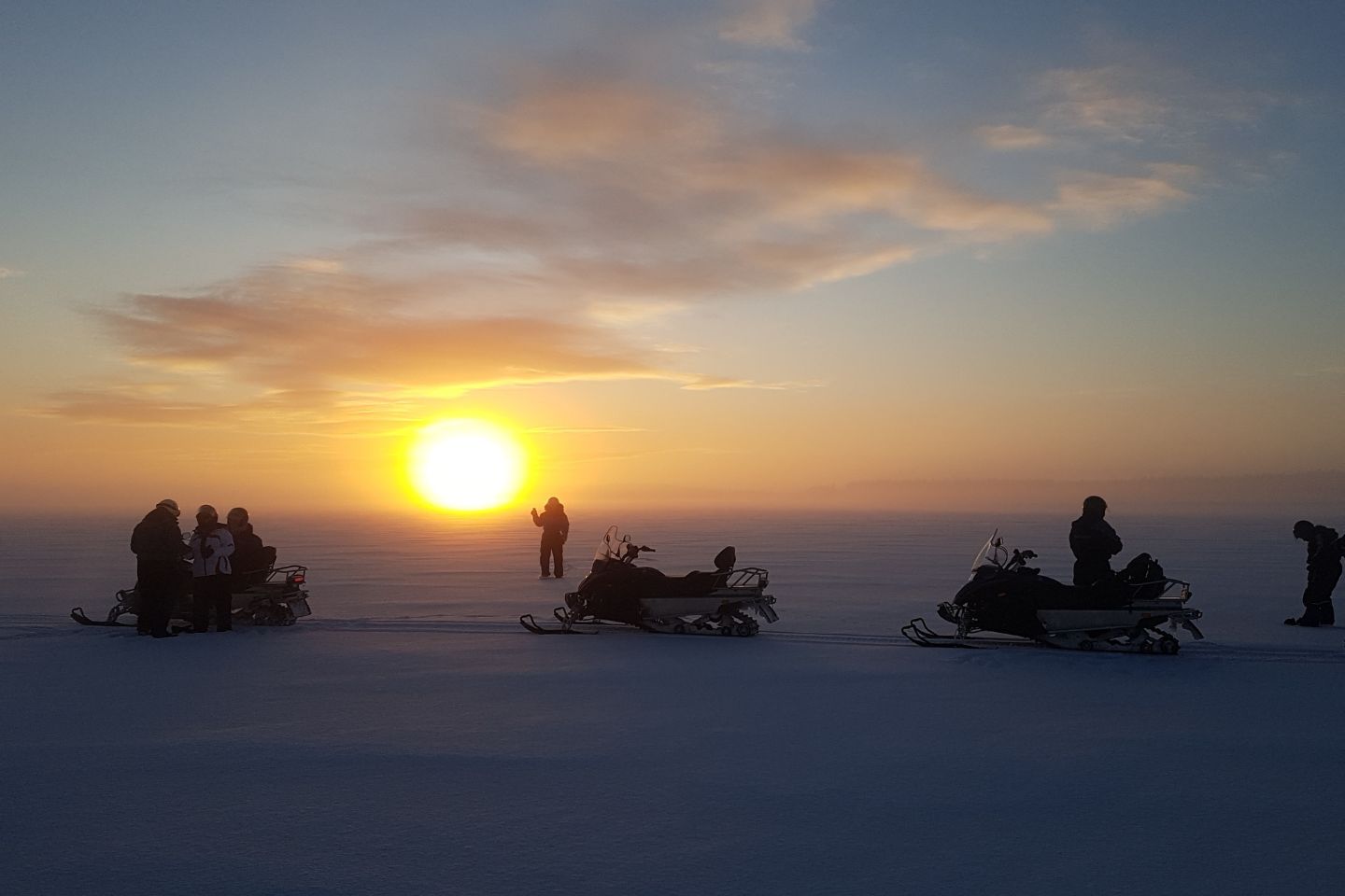 Sneeuwscootertocht Luleå