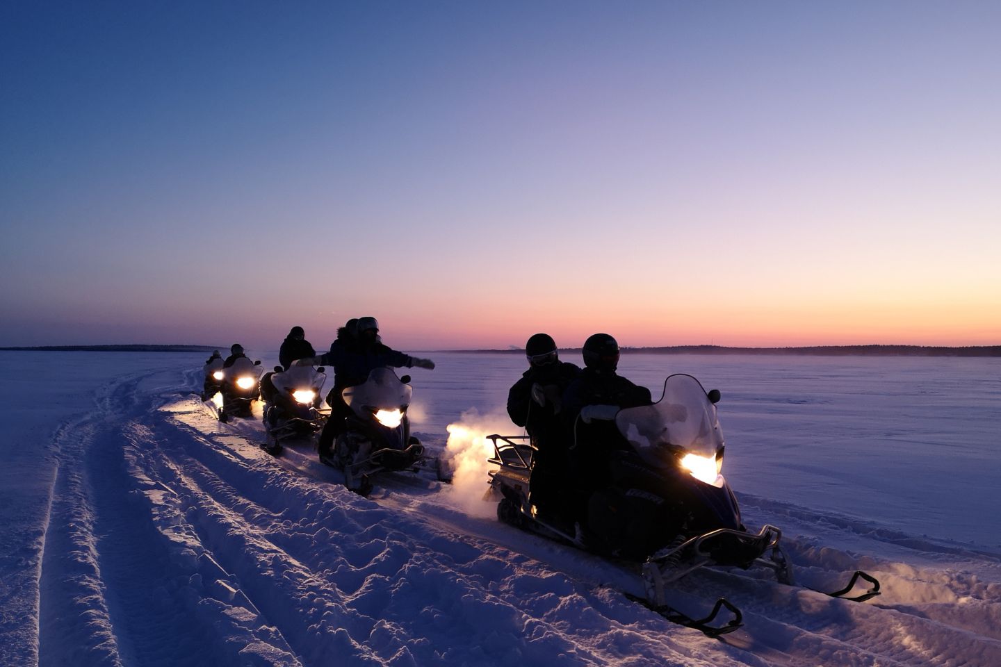 Sneeuwscootertocht Luleå