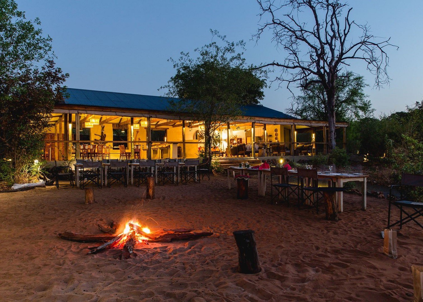 Chobe Elephant Camp aan de Chobe rivier