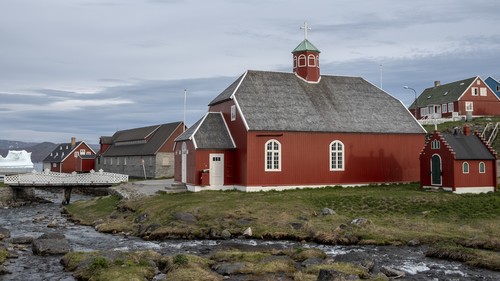 Afbeelding van Church In Qaqortoq Greenland HGR 124769 500  Photo Andrea Klaussner
