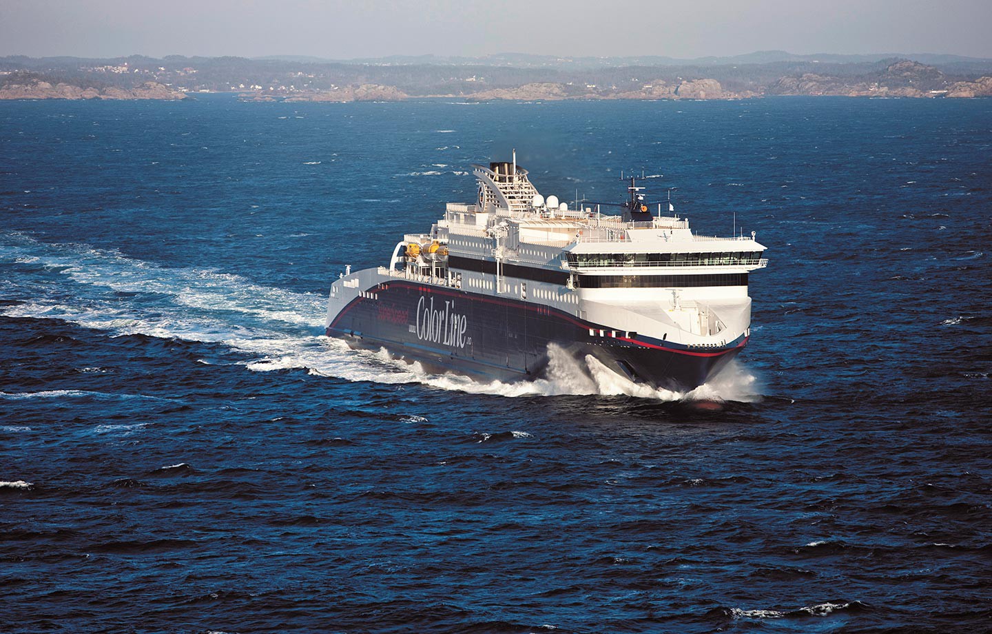 Afbeelding van Colorline Ferry Hirtshals Kristiansand Ochtend Afvaart SuperSpeed2 CLL Dag G Nordsveen