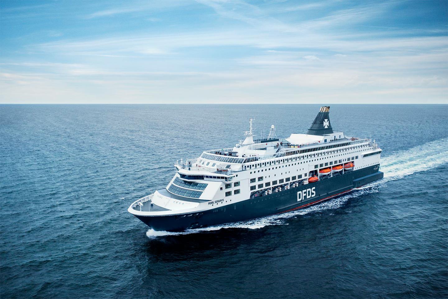 15.00 uur vertrek per DFDS Seaways van Oslo naar Kopenhagen