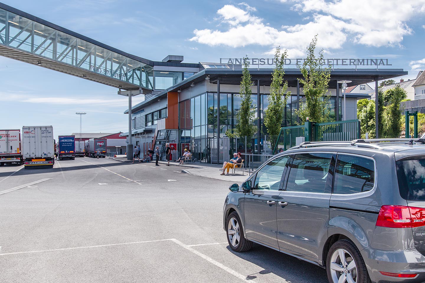 09.00 uur vertrek per Fjord Line van Hirtshals naar Kristiansand