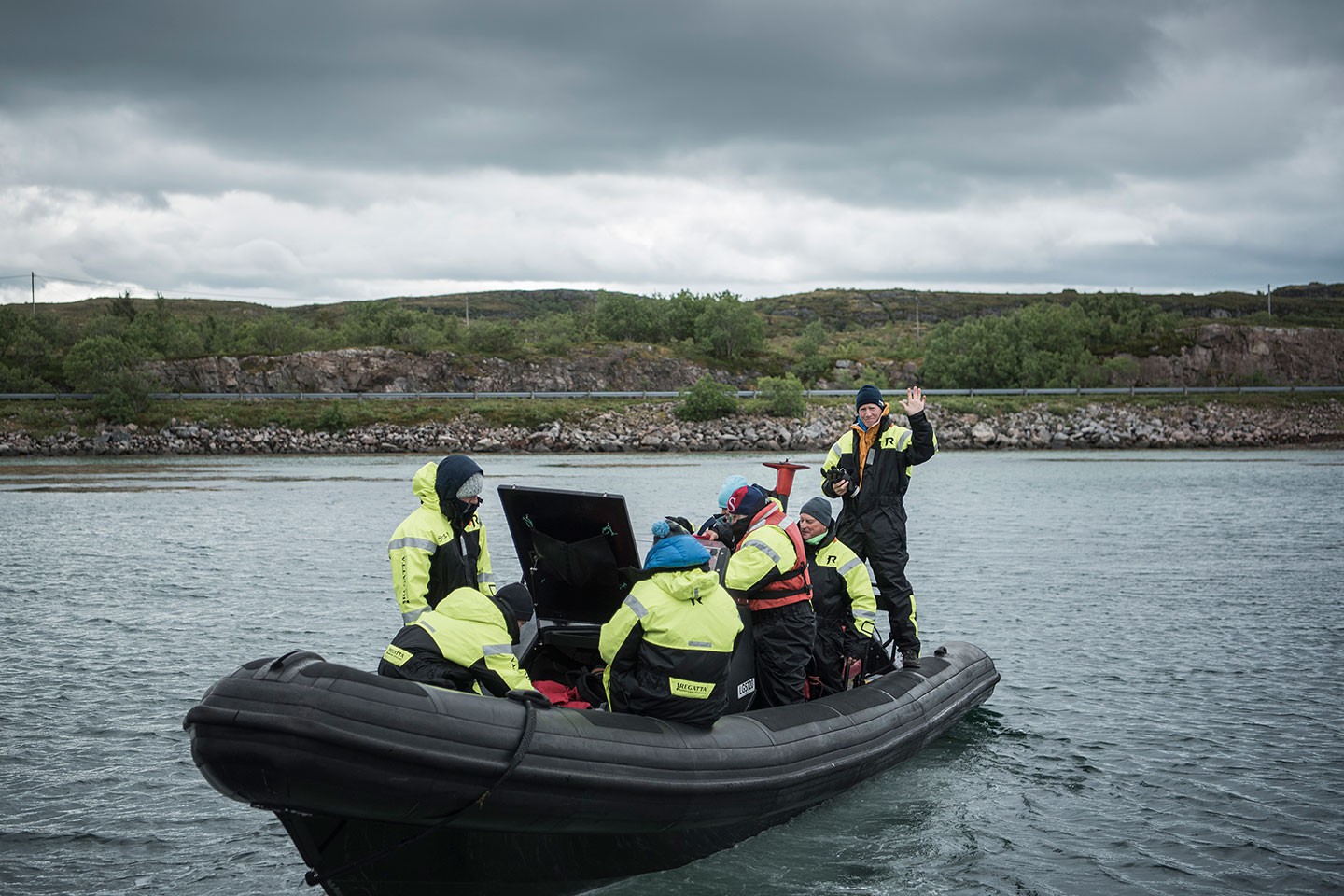 Afbeelding van Havila Excursies Trondheim Tromso RIB Stott Brygge Benjamin A Ward VisitNorway