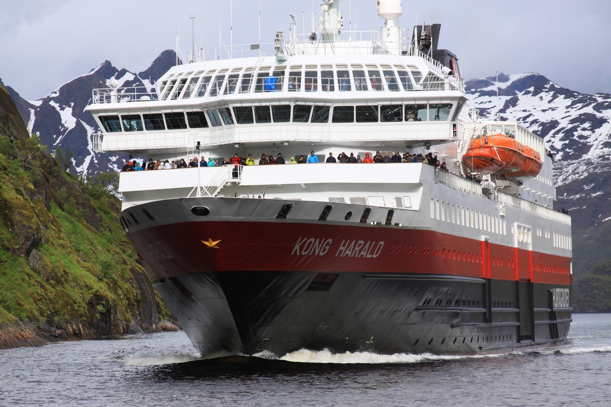 Afbeelding van Kong Harald David Bethune Hurtigruten