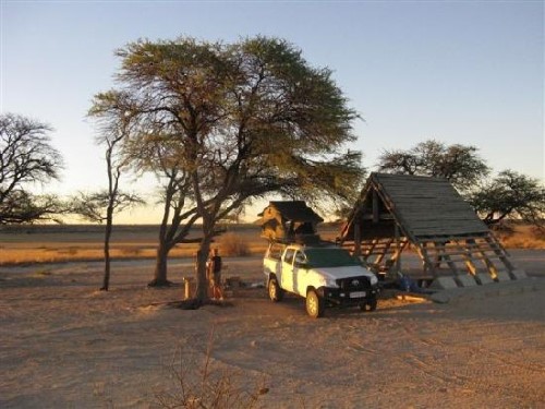 Mabuasehube Campsite - Kgalagadi Transfrontier Park