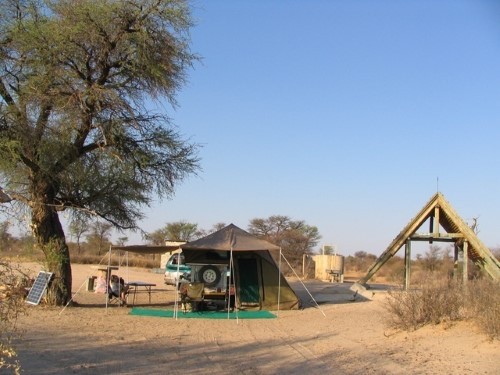 Mabuasehube Campsite - Kgalagadi Transfrontier Park