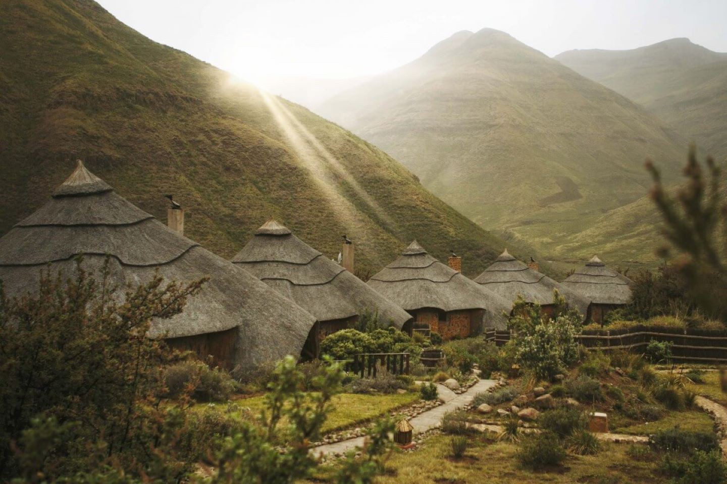 Afbeelding van Maliba Lodge Lesotho 5 Star Chalet Sunset