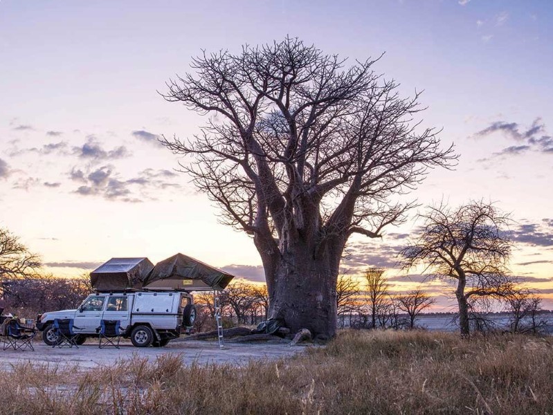 Nxai Pan Campsites