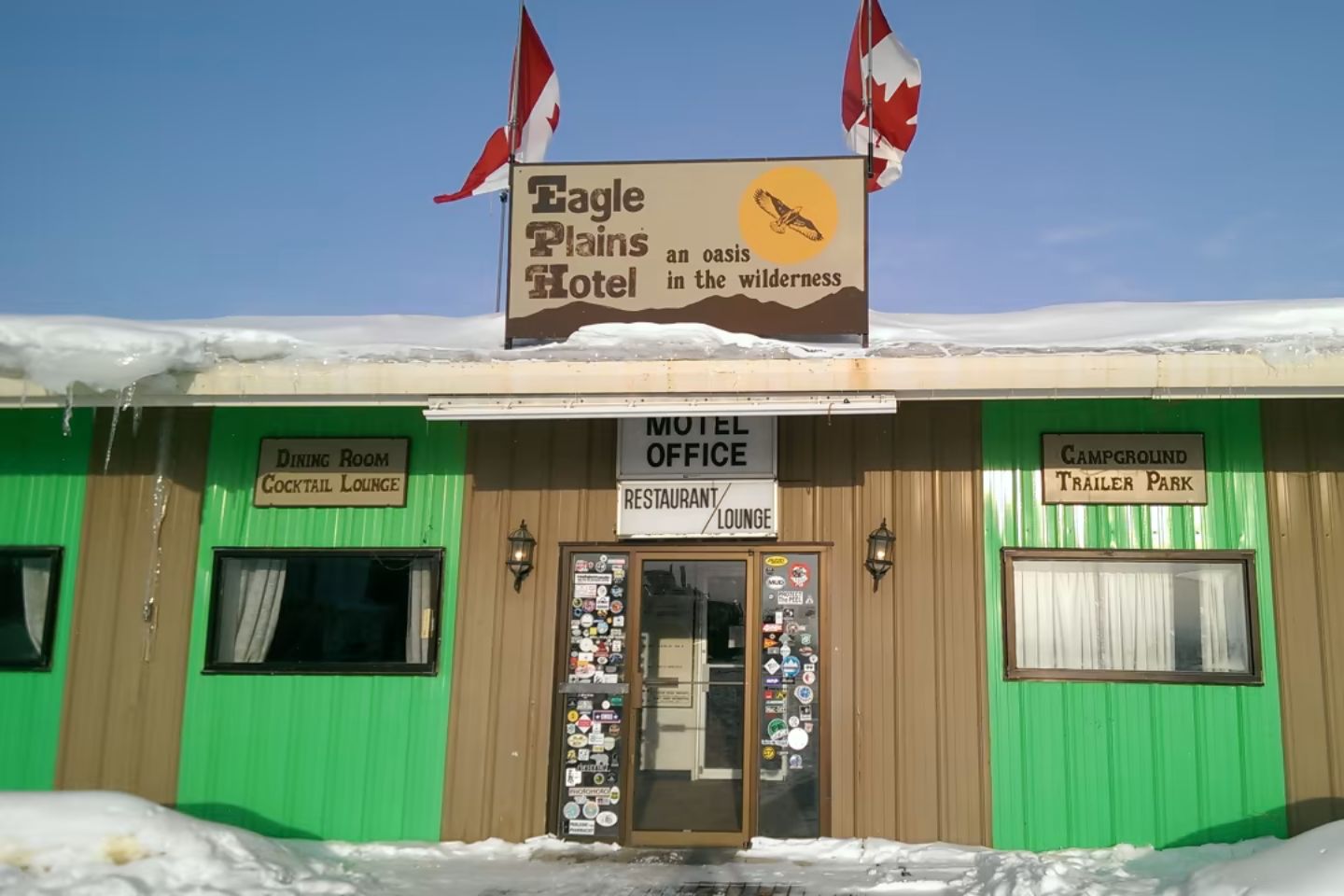 Canada, Plains, Eagle Plains Hotel