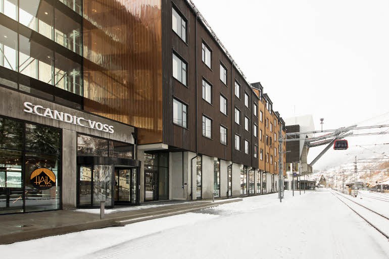 Afbeelding van Scandic Voss Facade Entrance Gondola