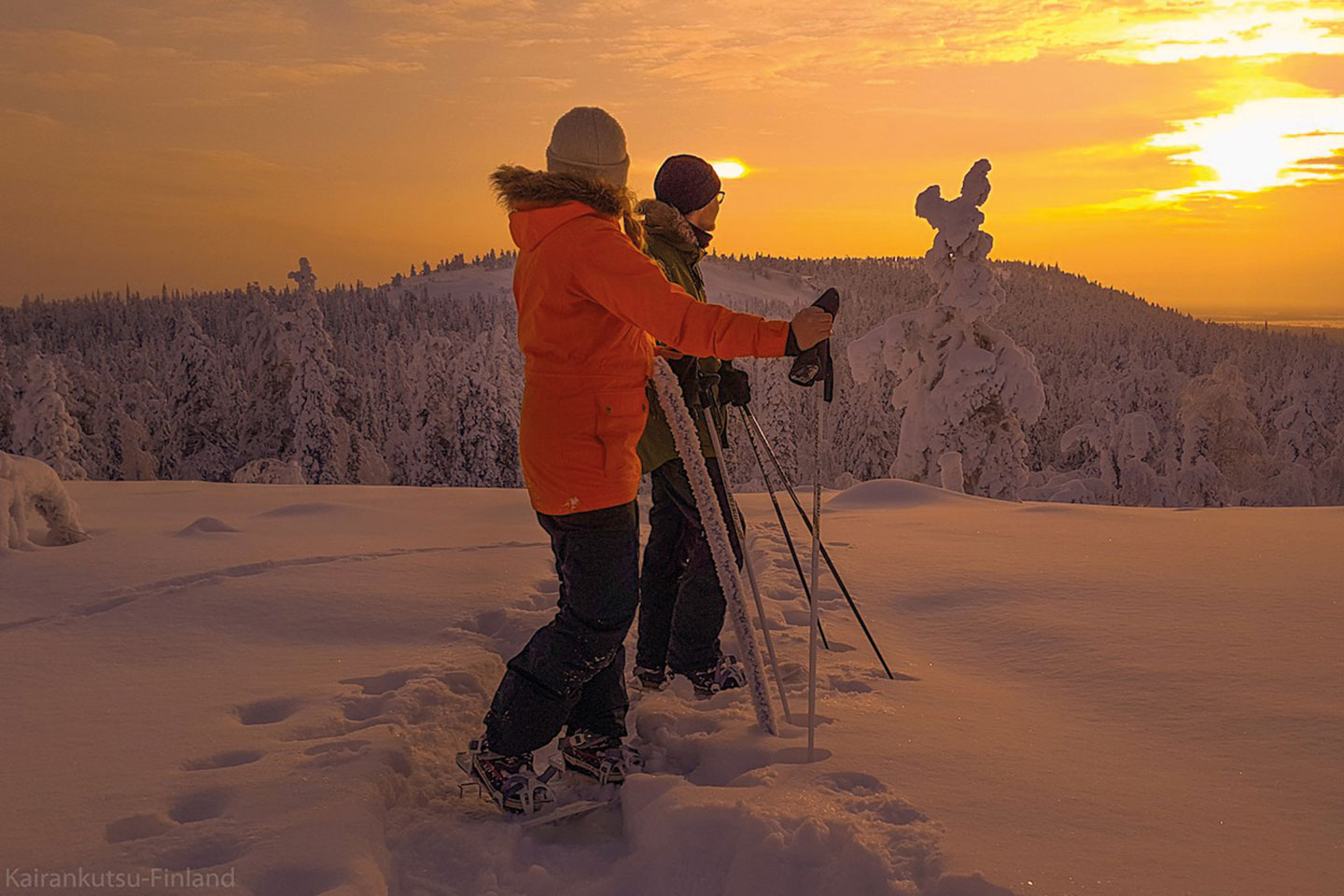 Sneeuwschoenwandeling - Kurula's Resort