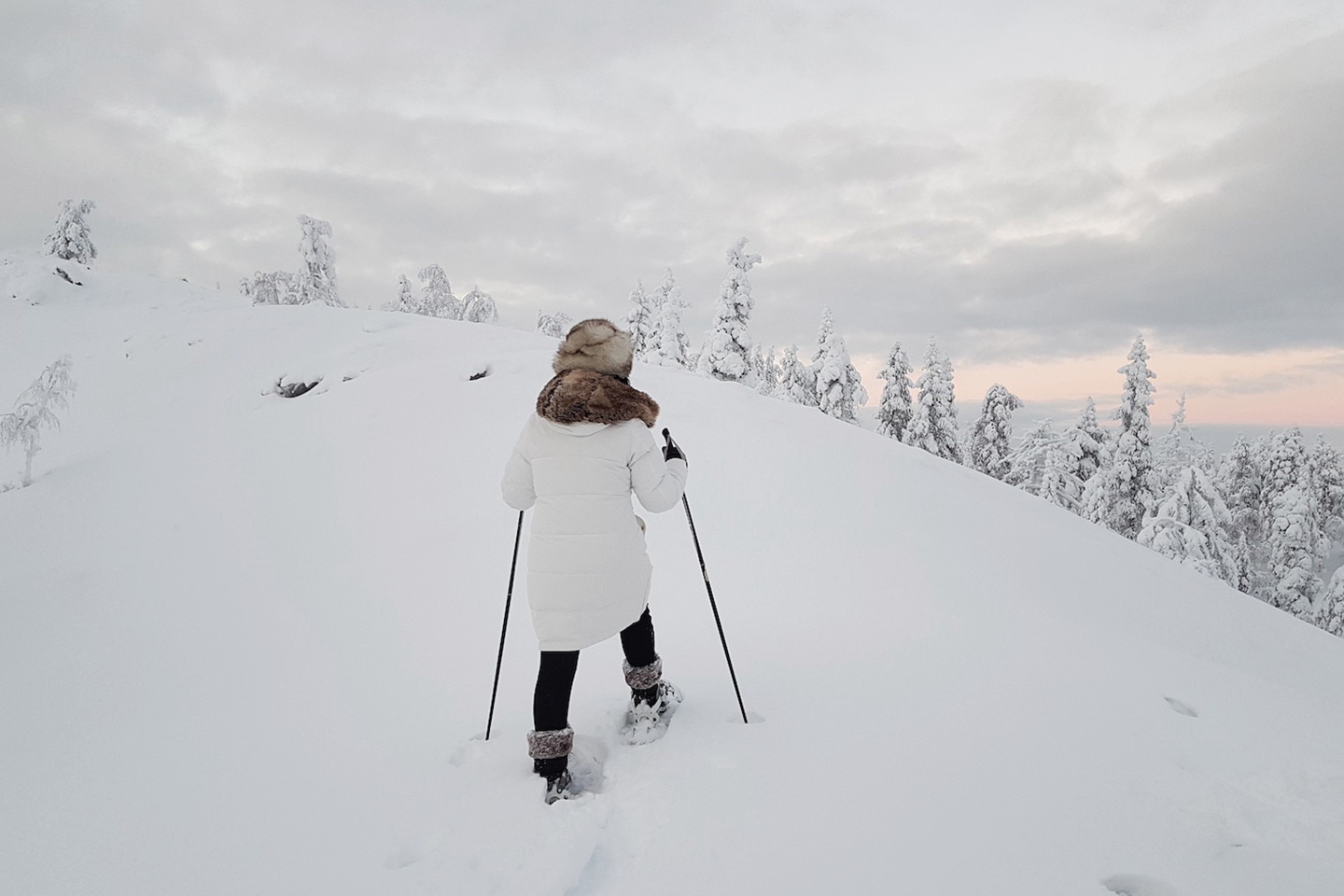 Sneeuwschoenwandeling - Kurula's Resort