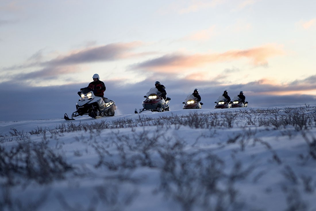 Sneeuwscootertocht Alta
