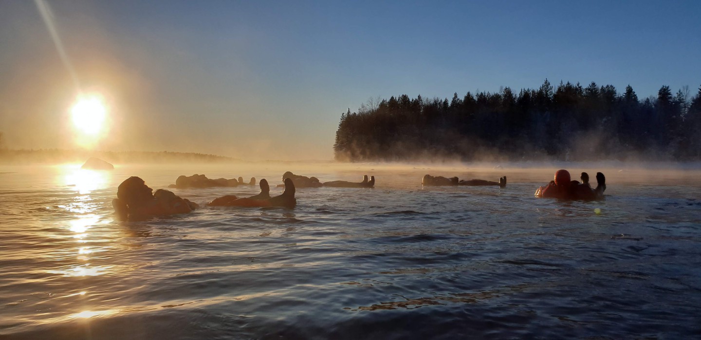 Rivier drijven Ruka