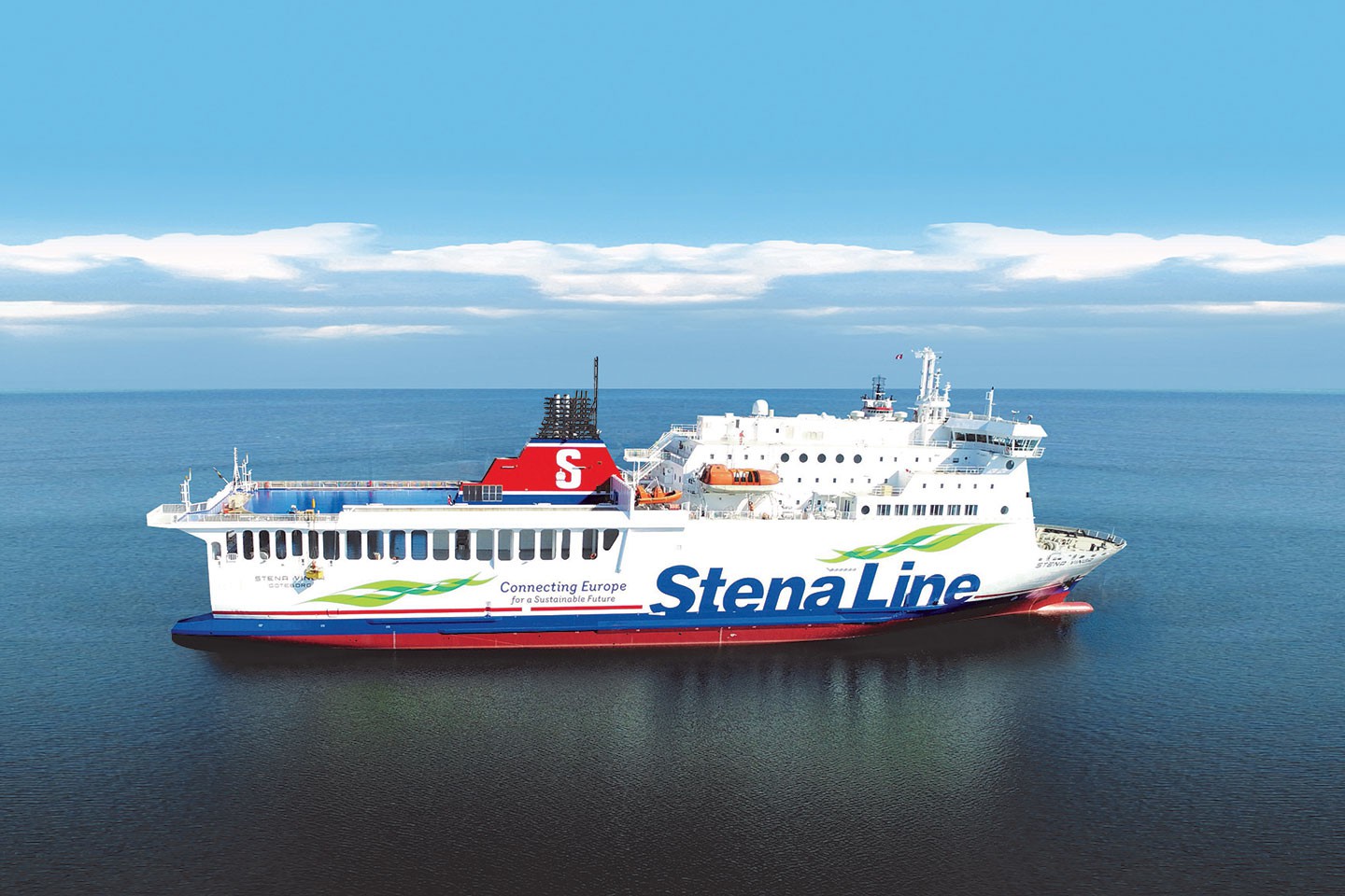 16.00 uur per Stena Line van Göteborg naar Frederikshavn