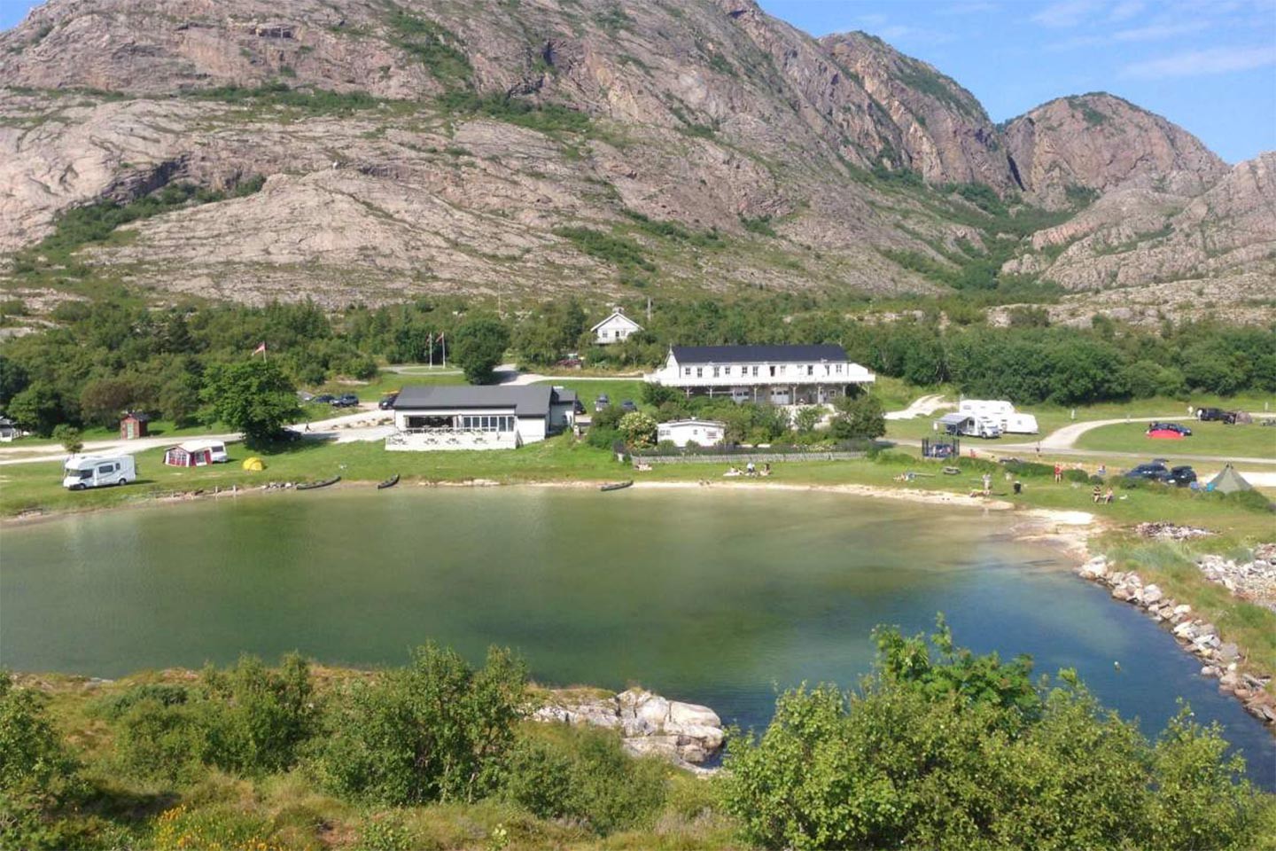 Brønnøysund, Torghatten Camping