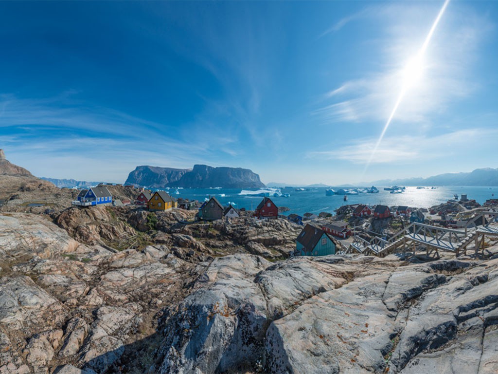 Afbeelding van Uummannaq Hurtigruten Karsten Bidstrup Copy