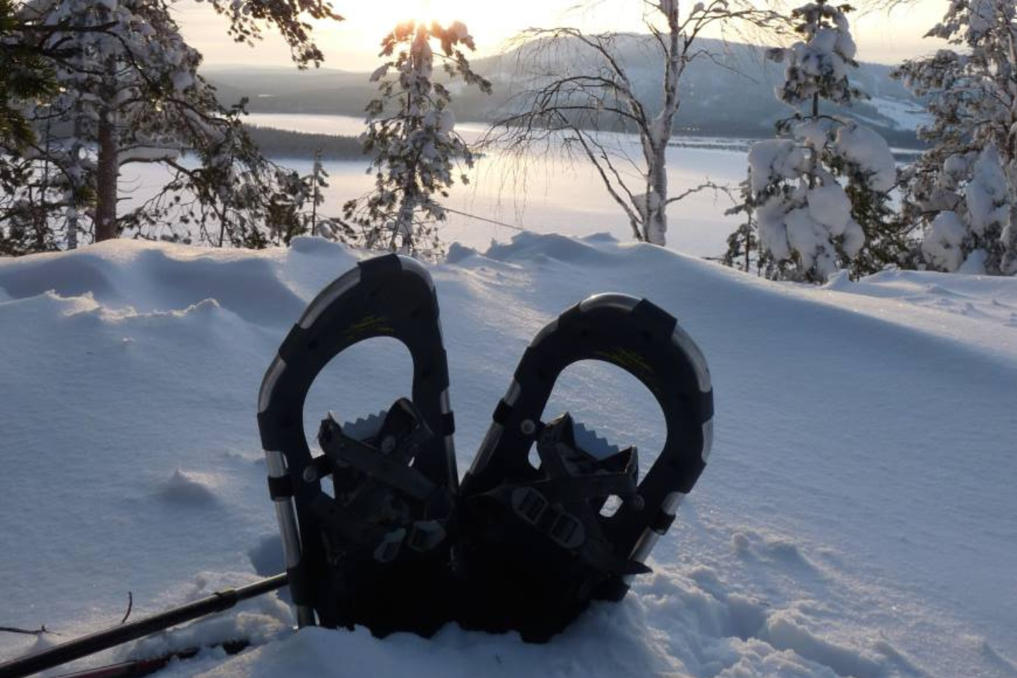 Sneeuwschoenwandelen - Inari