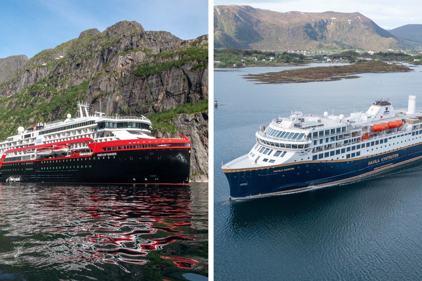 Cape Tracks Hurtigruten Havila Postbootreis Noorwegen Afbeelding van Cape Tracks Hurtigruten Havila Postbootreis Noorwegen