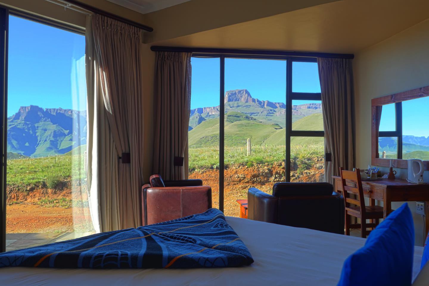 Witsieshoek Mountain Lodge - Noordelijke Drakensbergen