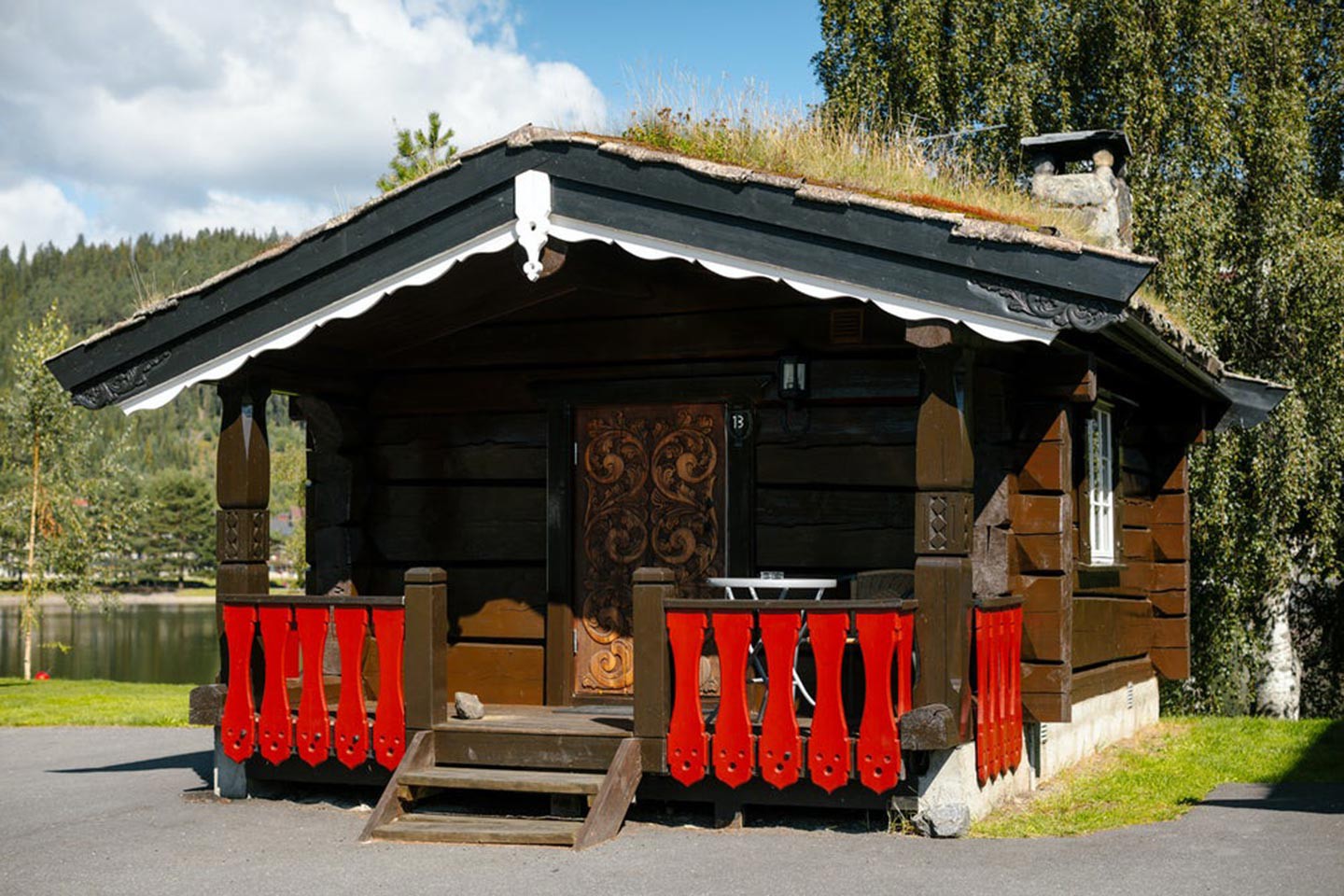 Fagernes, Fagernes Camping kampeerhut