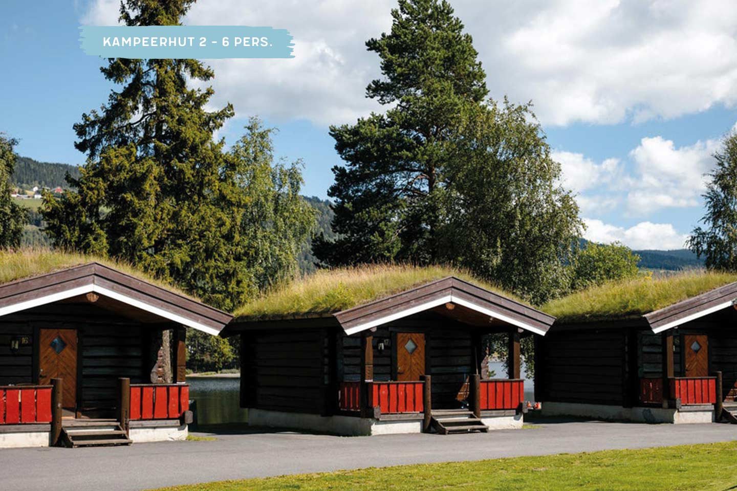 Fagernes, Fagernes Camping kampeerhut