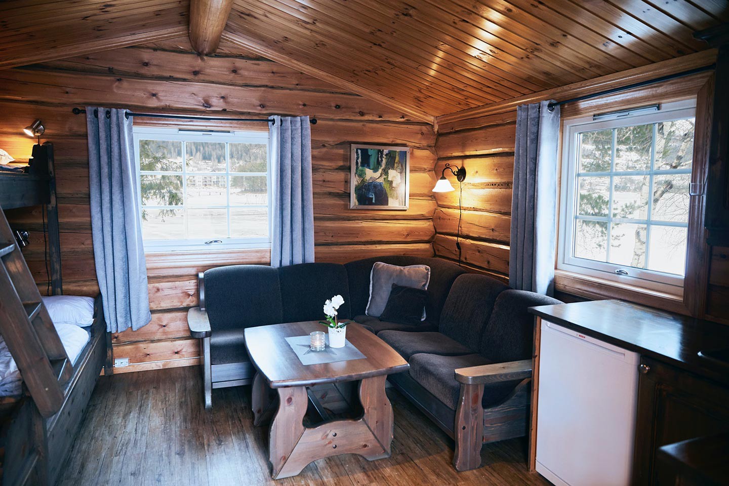 Fagernes, Fagernes Camping kampeerhut