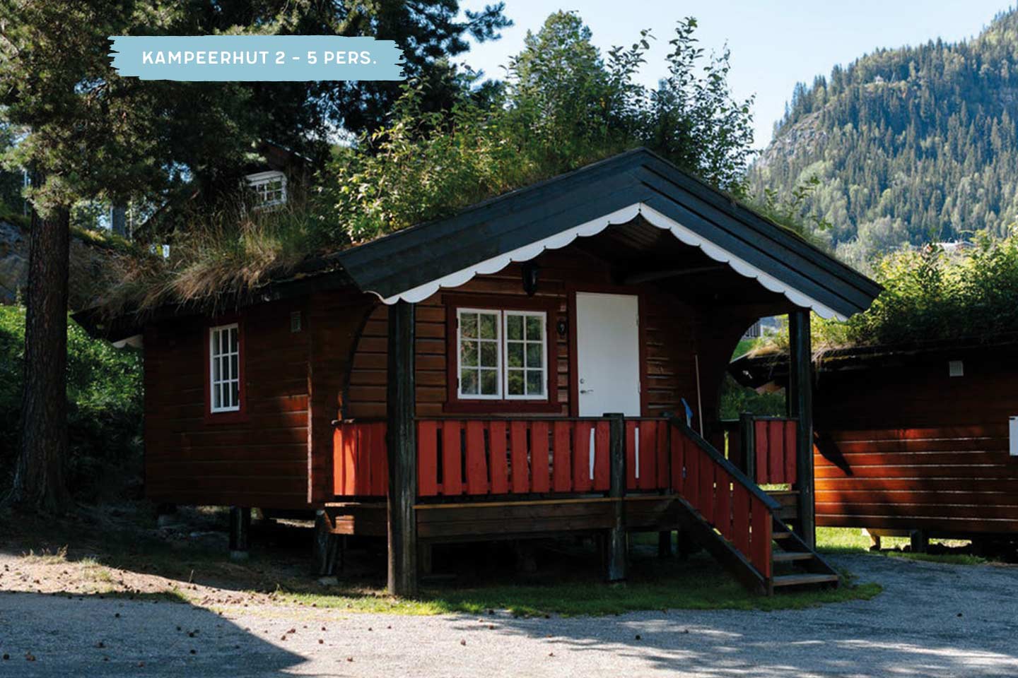 Fagernes, Fagernes Camping kampeerhut