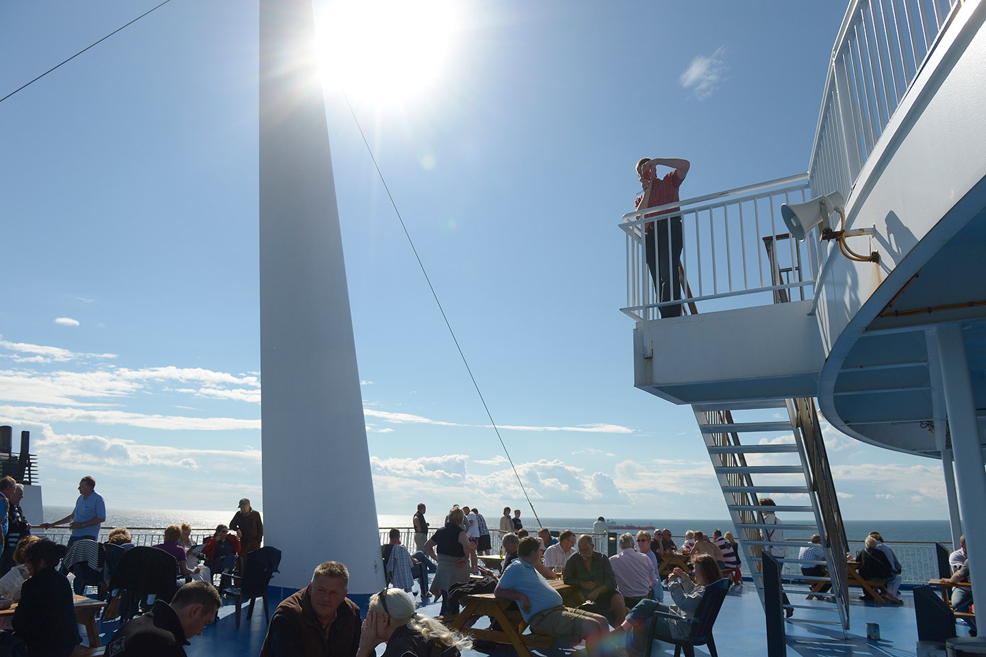 03.00 uur vertrek per Finnlines van Travemünde naar Helsinki