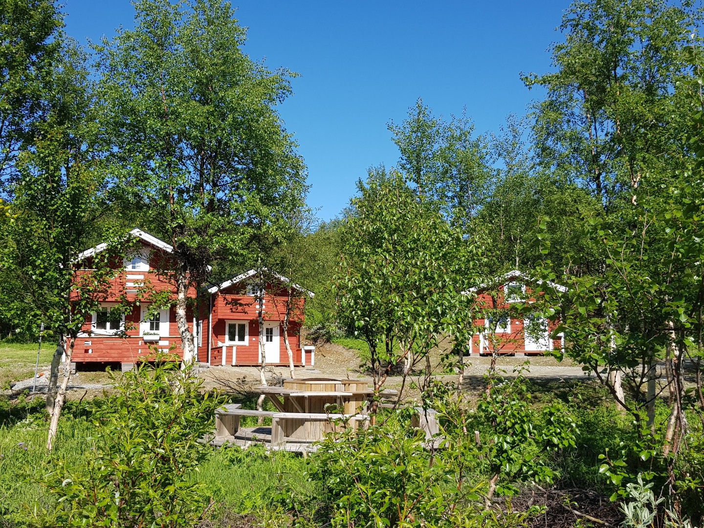 Tänndalen, Fjällnäs Camping en lodges