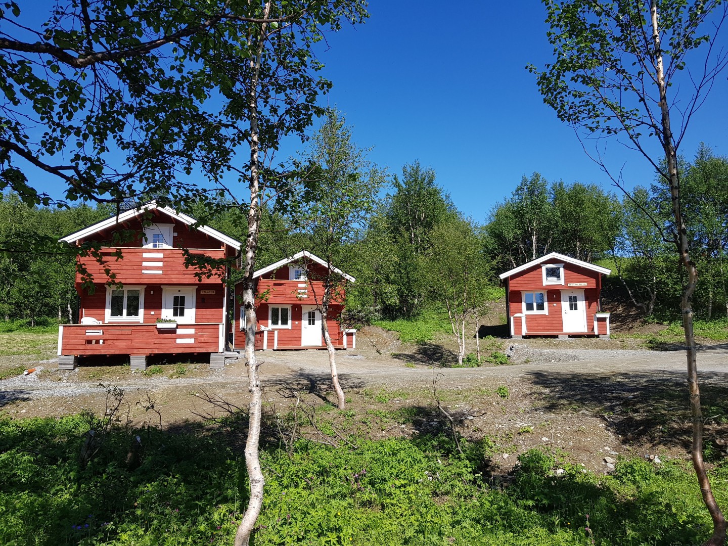 Tänndalen, Fjällnäs Camping en lodges