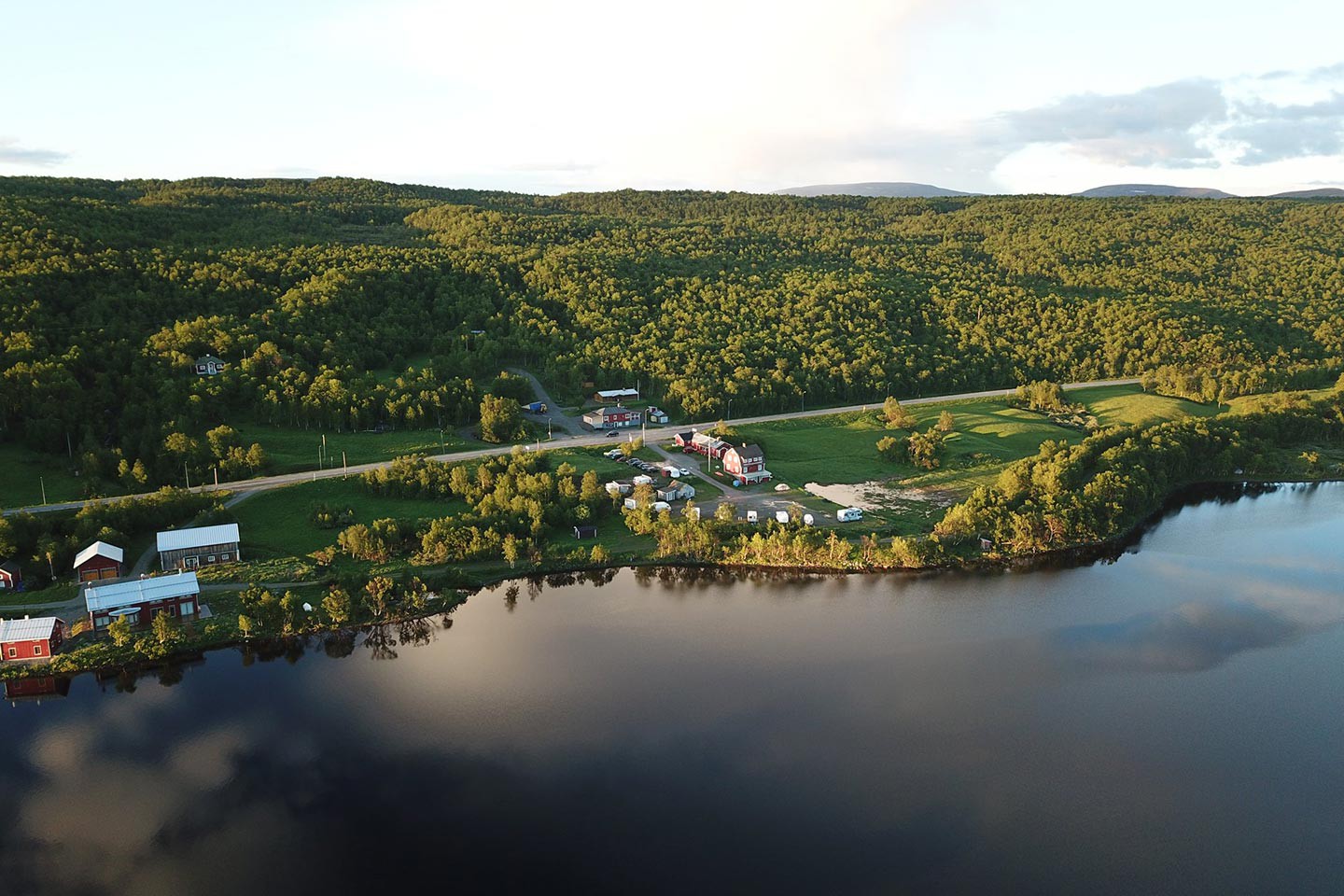 Tänndalen, Fjällnäs Camping en lodges