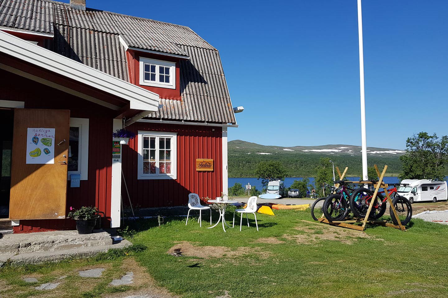 Tänndalen, Fjällnäs Camping en lodges