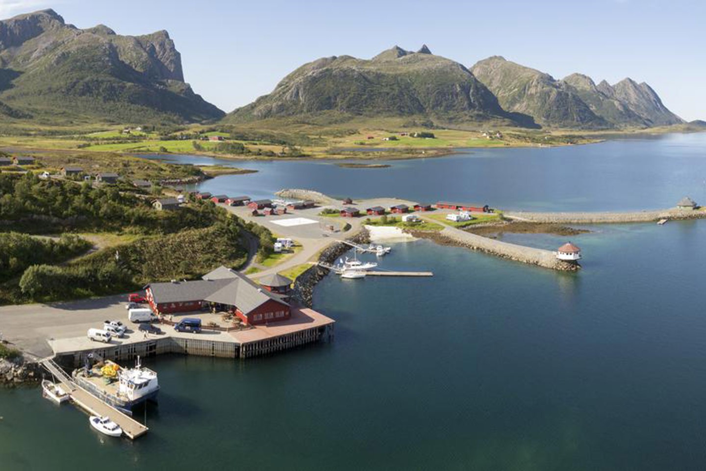 Kråkberget, Fjordcamp