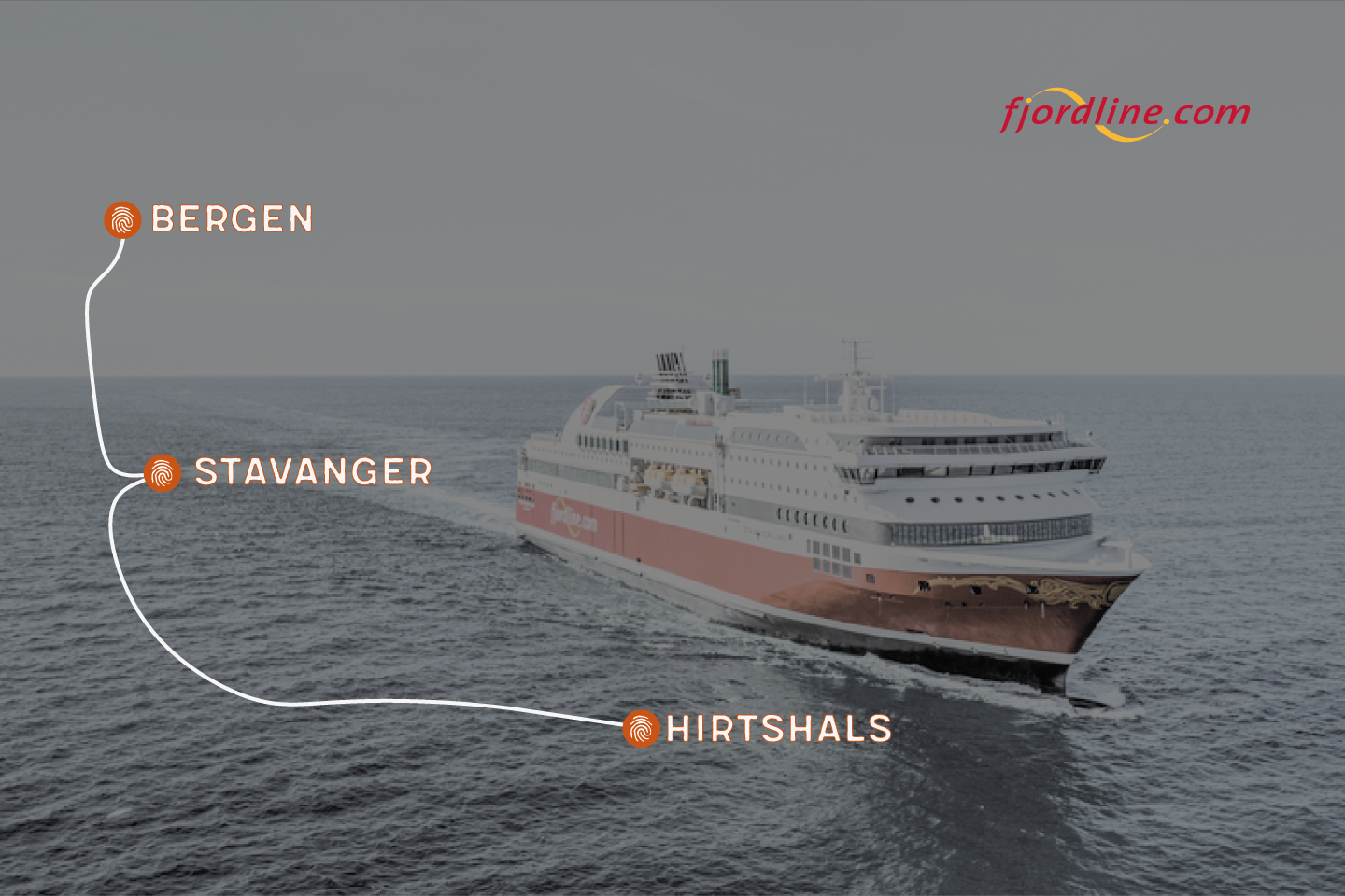 Afbeelding van Fjordline Bootovertocht Denemarken Noorwegen Hirtshals Stavanger Bergen