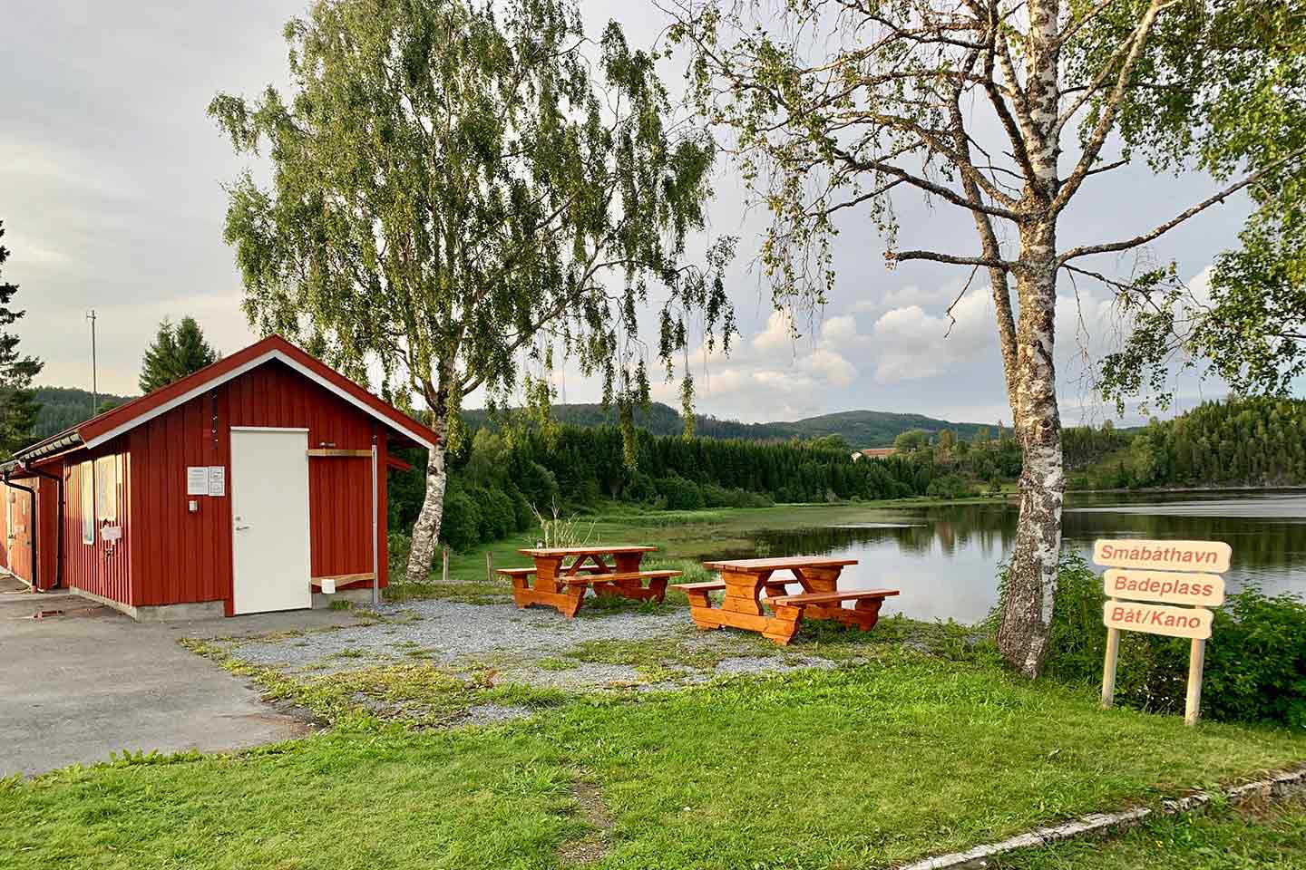 Steinkjer, Føllingstua Camping kampeerhut