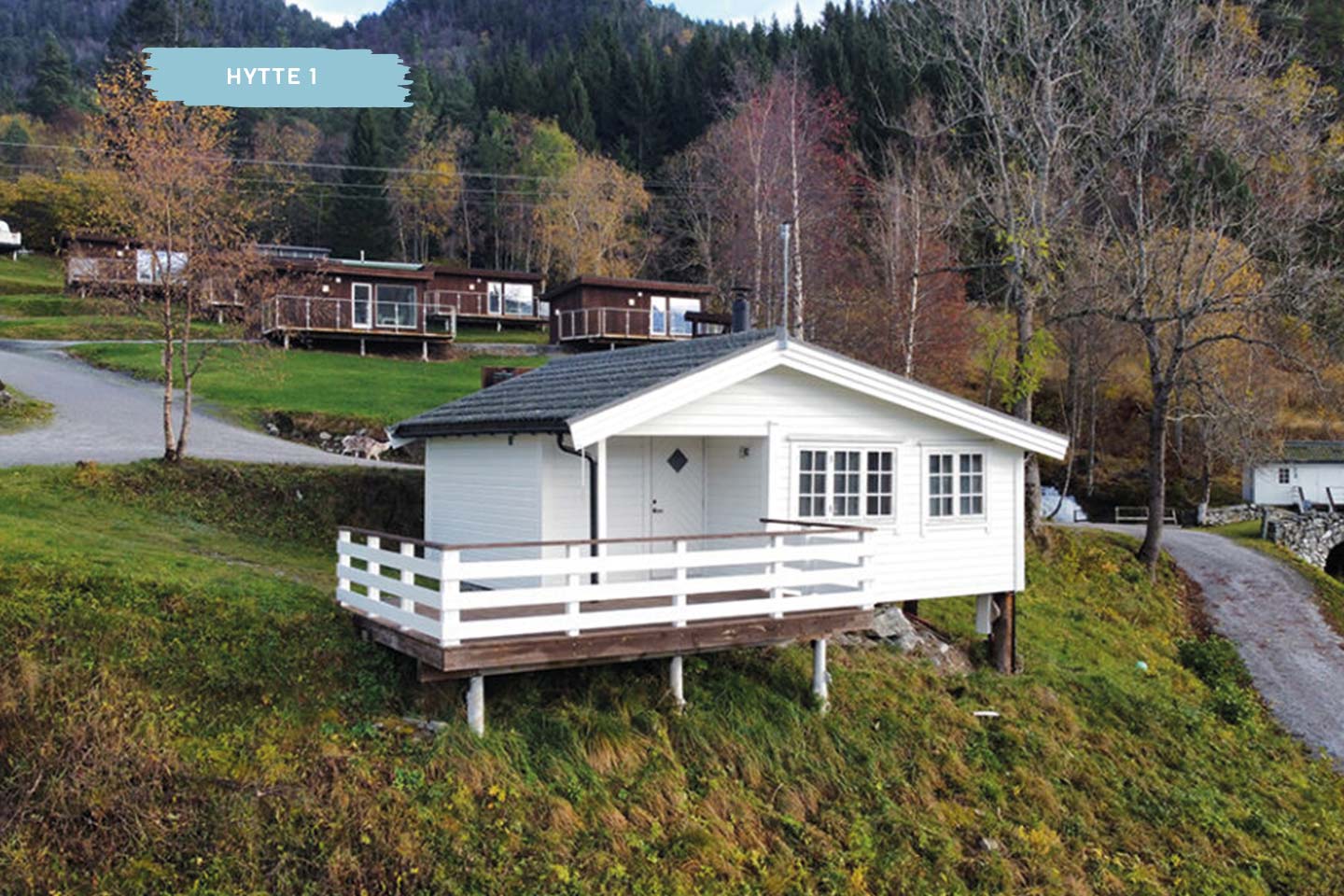 Gjerdsetbygda, Gjerdset Turistsenter cabins