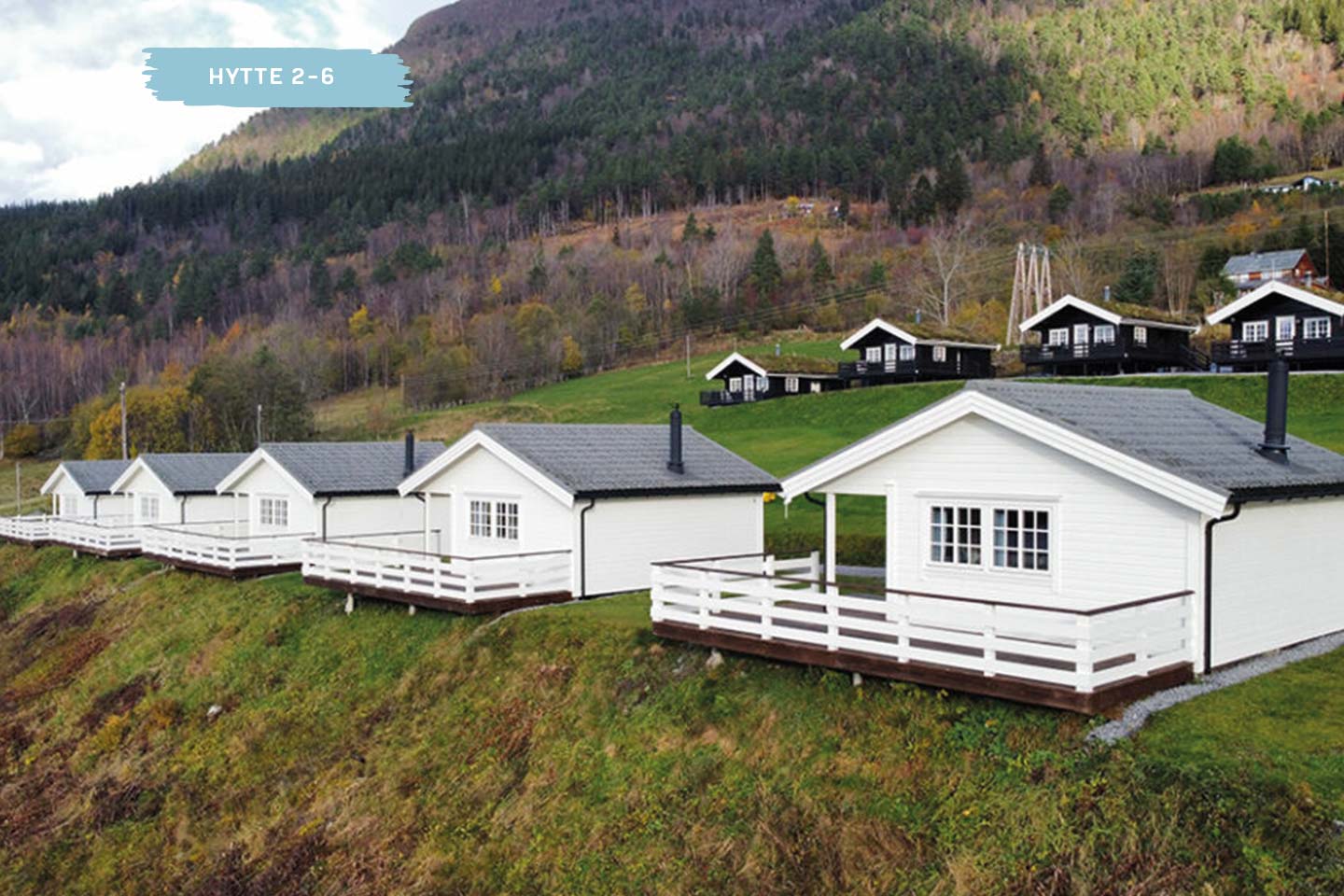 Gjerdsetbygda, Gjerdset Turistsenter cabins