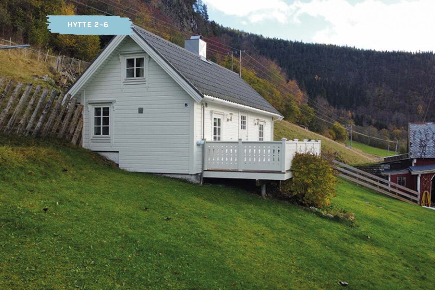 Gjerdsetbygda, Gjerdset Turistsenter cabins