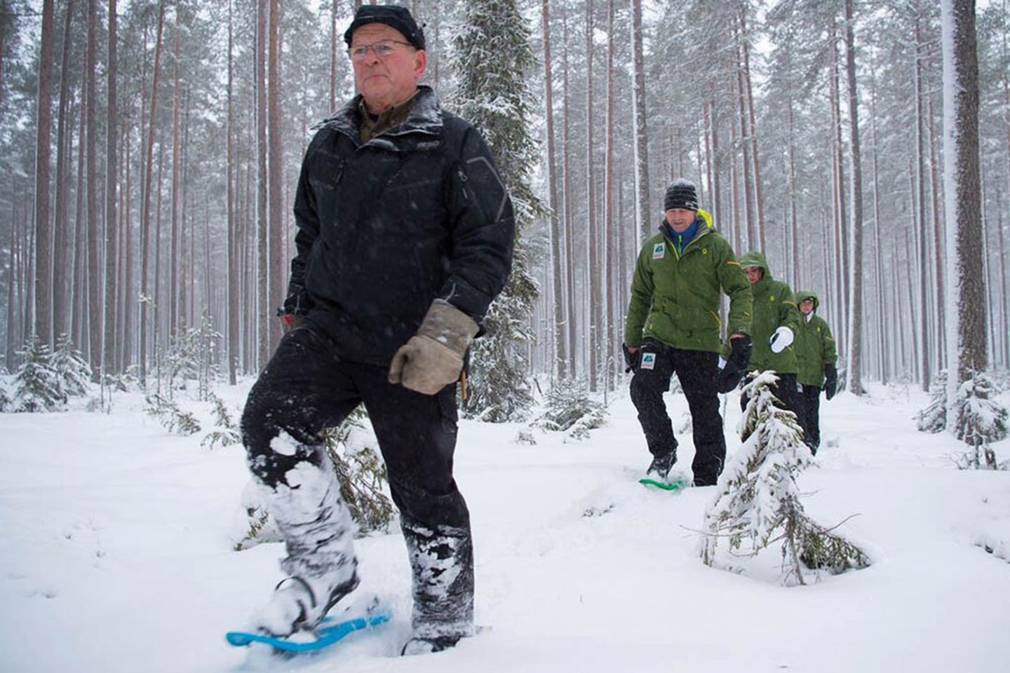 Sneeuwschoenwandelen Granö