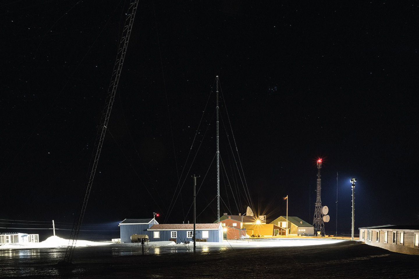 Isfjord Radio Hotel, Kapp Linne