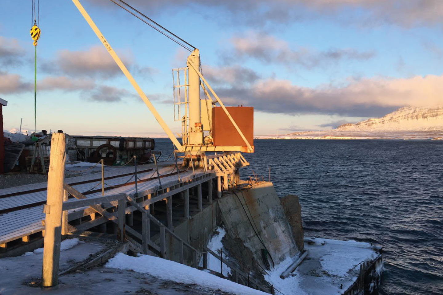 Isfjord Radio Hotel, Kapp Linne