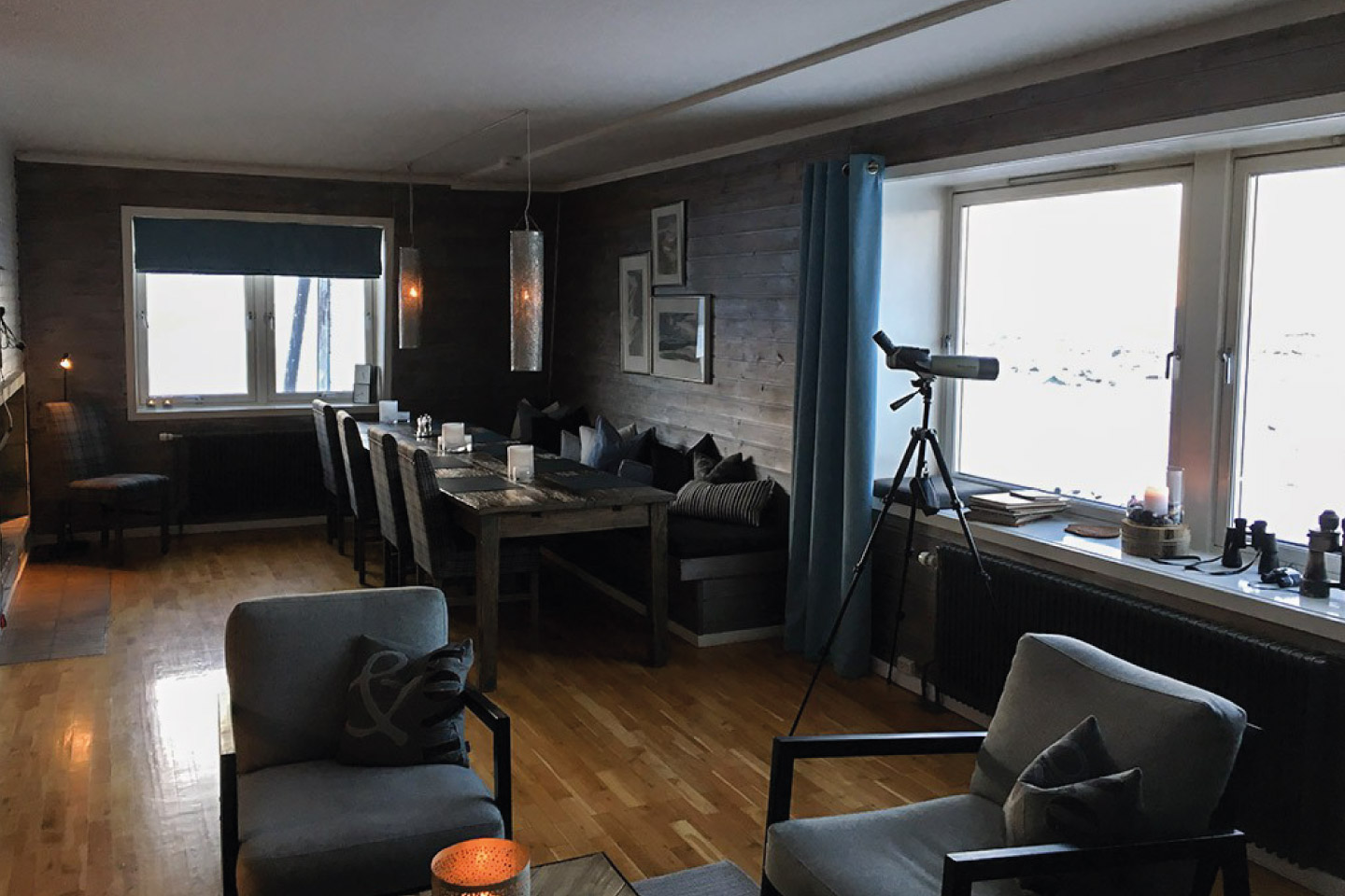 Isfjord Radio Hotel, Kapp Linne