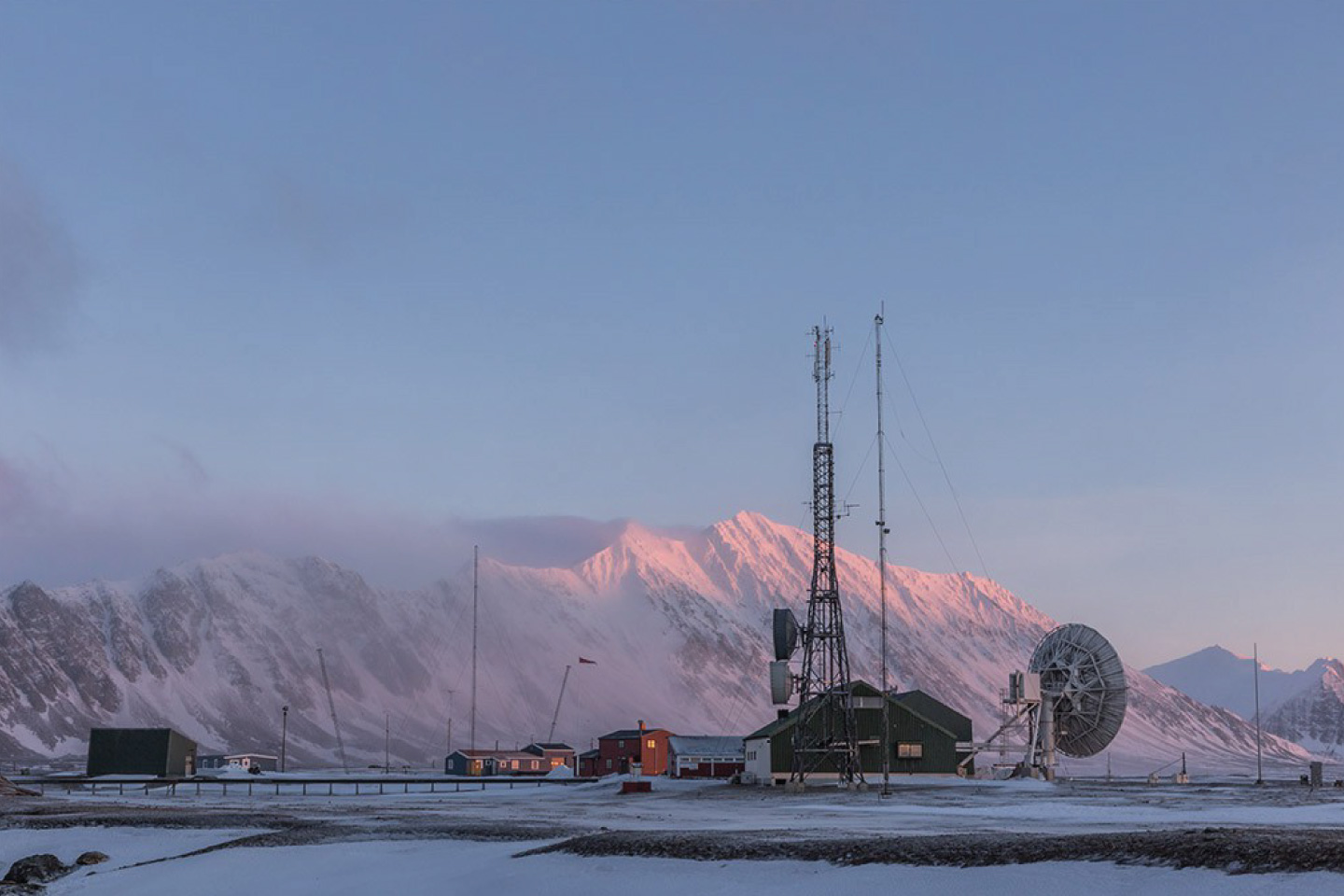 Isfjord Radio Hotel, Kapp Linne